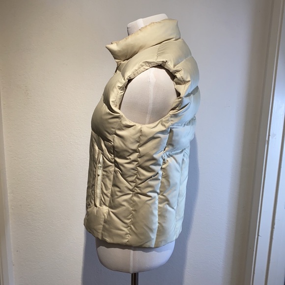 Banana Republic Champagne Down Vest Size: XS - Picture 3 of 6